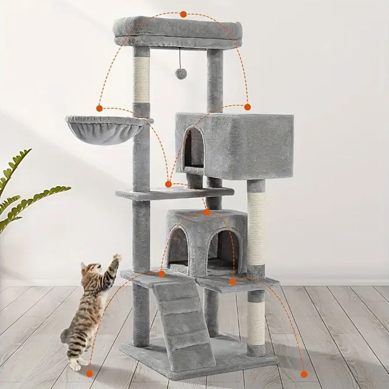 【キャットタワー】多頭飼い Multilayer Relax