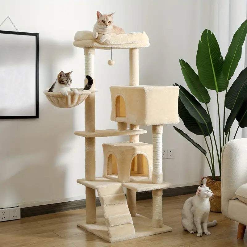 【キャットタワー】多頭飼い Multilayer Relax