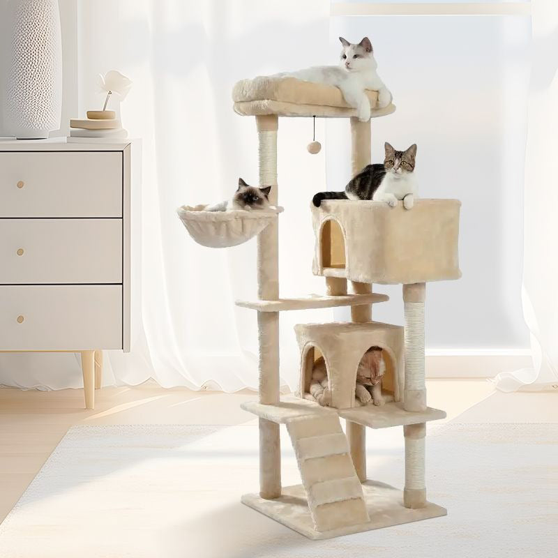 【キャットタワー】多頭飼い Multilayer Relax