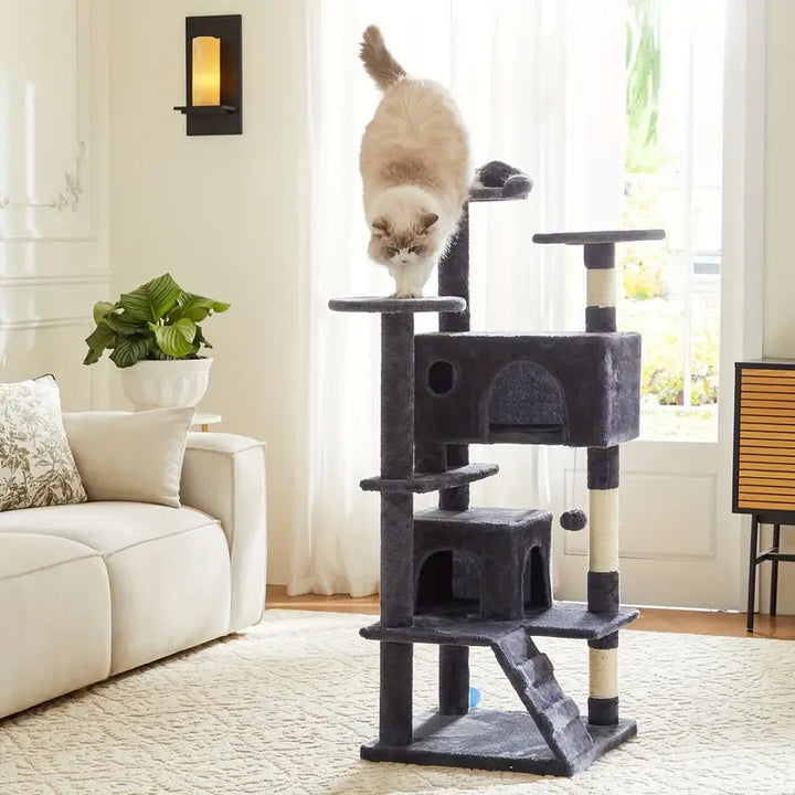 【キャットタワー】多層構造 Compact Simple