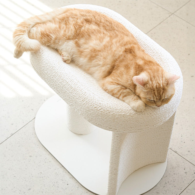 【キャットタワー】オーバル型  TranquilRest DuoDesign