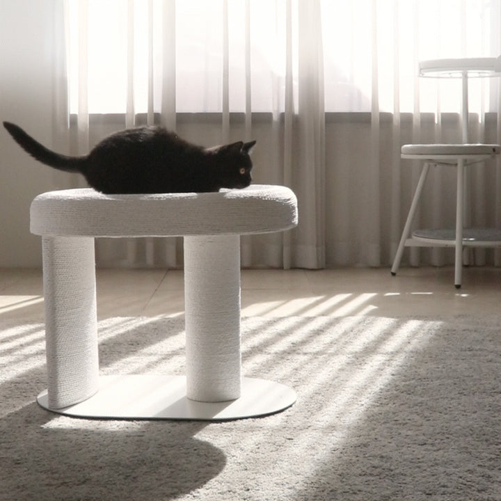 【キャットタワー】オーバル型  TranquilRest DuoDesign