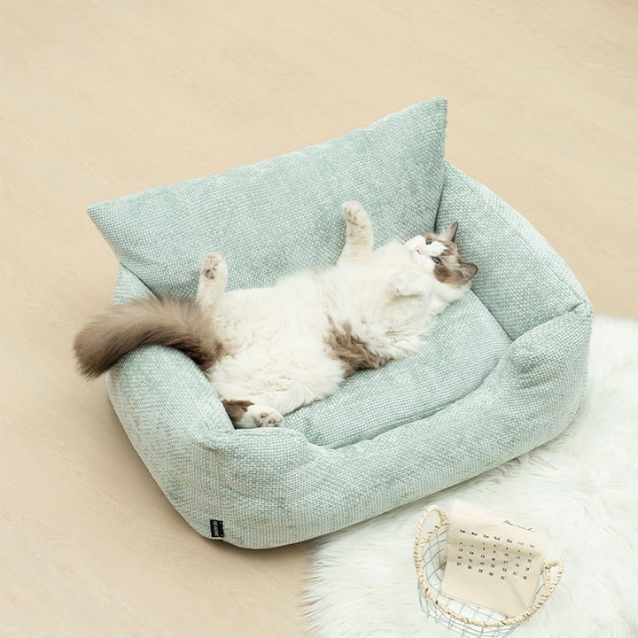 【犬ベッド・ 猫ベッド】シェニール Warm Aura