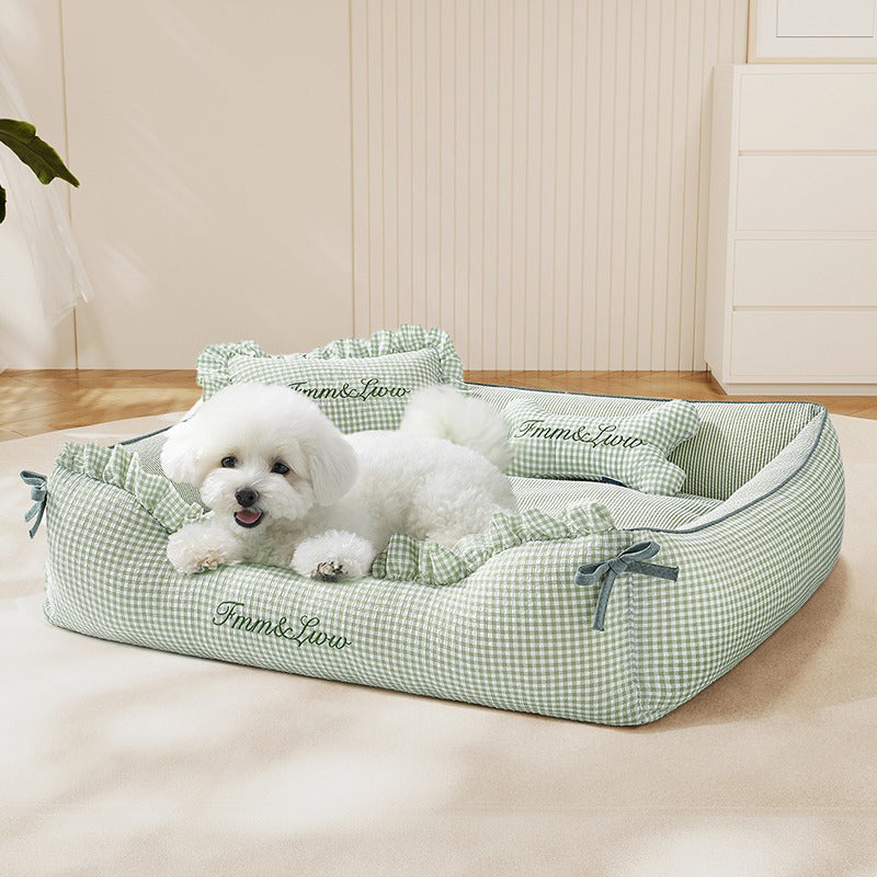 【犬ベッド・ 猫ベッド】】コットン Cozy Nest