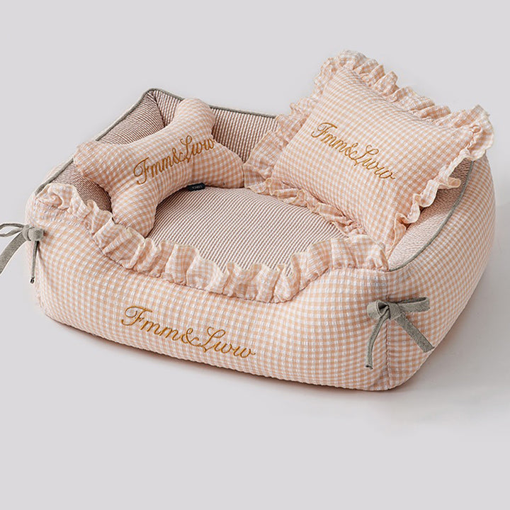 【犬ベッド・ 猫ベッド】】コットン Cozy Nest