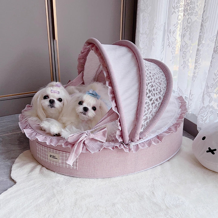 【犬ベッド・ 猫ベッド】リネン Sweet Haven