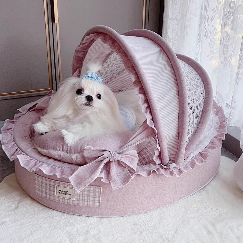 【犬ベッド・ 猫ベッド】リネン Sweet Haven