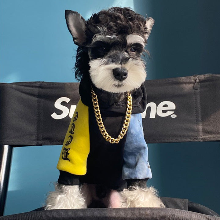 【犬服・ 猫服】フリースコットンウェア Stylish Hoodie