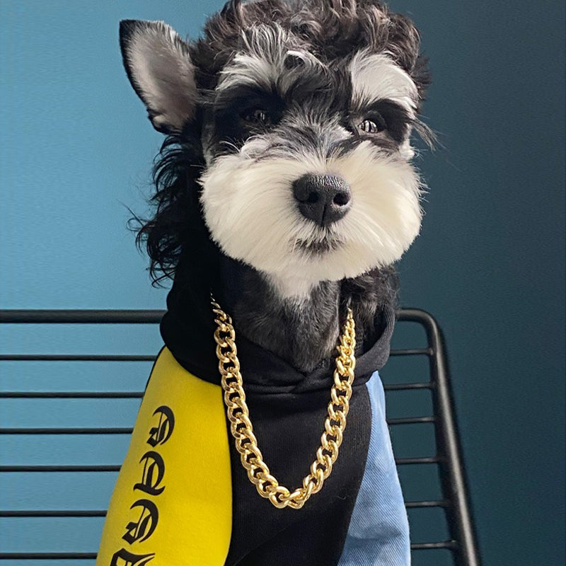 【犬服・ 猫服】フリースコットンウェア Stylish Hoodie