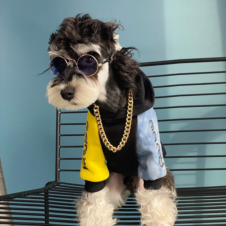 【犬服・ 猫服】フリースコットンウェア Stylish Hoodie