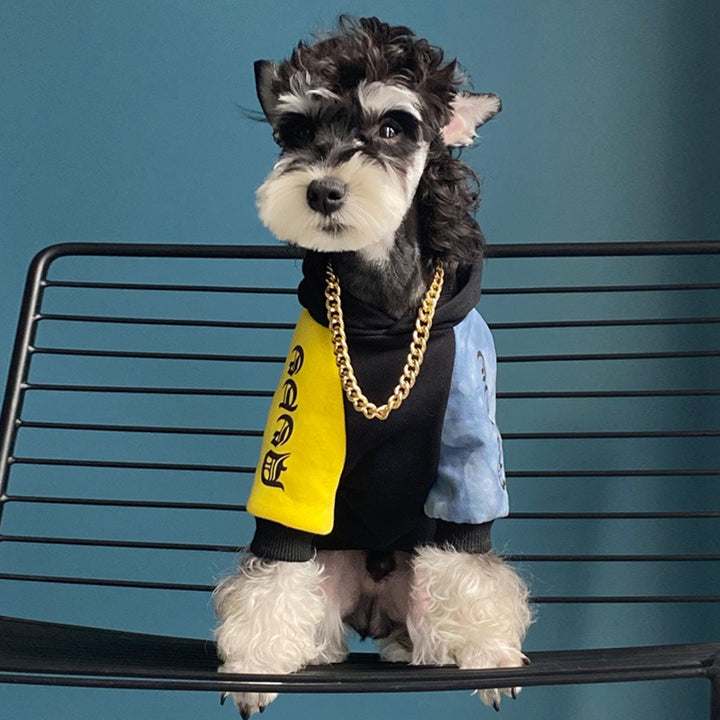 【犬服・ 猫服】フリースコットンウェア Stylish Hoodie