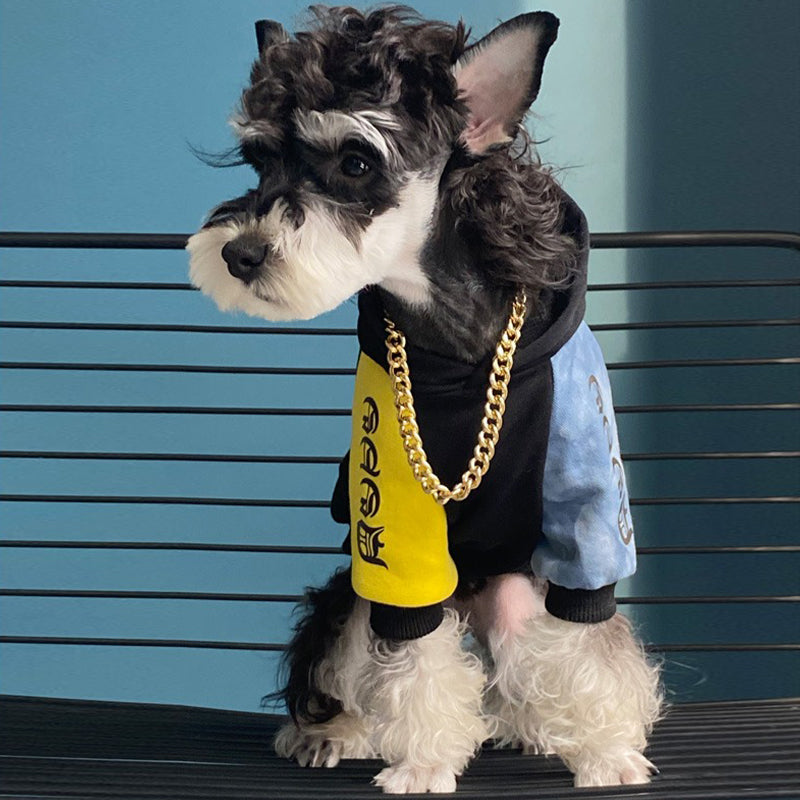 【犬服・ 猫服】フリースコットンウェア Stylish Hoodie