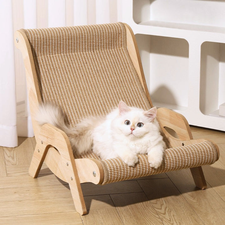 【爪どきベッド】リラックスチェア Scratch Seat