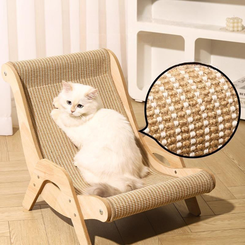 【爪どきベッド】リラックスチェア Scratch Seat