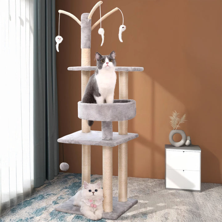 【キャットタワー】サイザル Urban Cozy