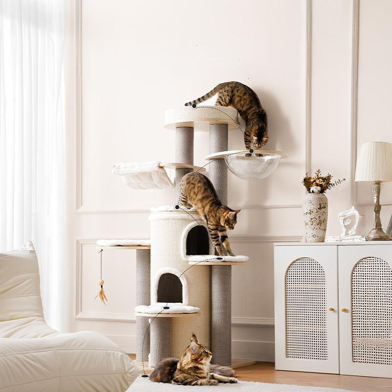 【キャットタワー】多頭ペット対応 Royal Retreat