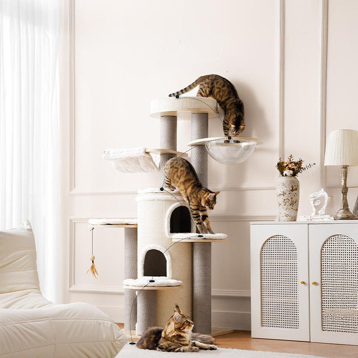 【キャットタワー】多頭ペット対応 Royal Retreat