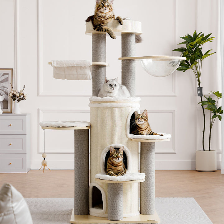 【キャットタワー】多頭ペット対応 Royal Retreat