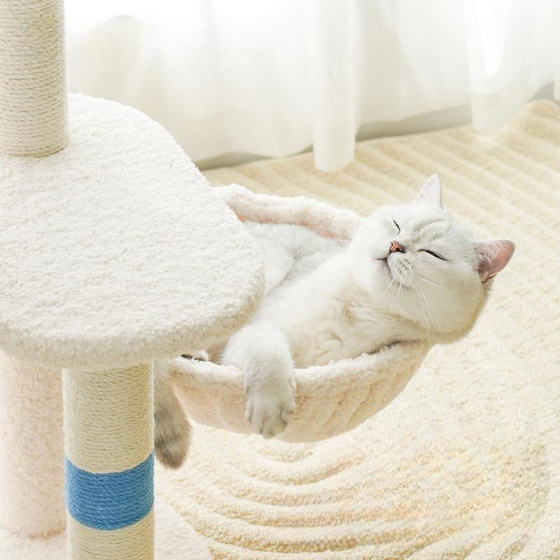 【キャットタワー】ふわふわ感 Relax Bloom