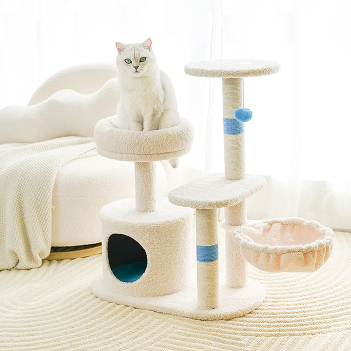 【キャットタワー】ふわふわ感 Relax Bloom