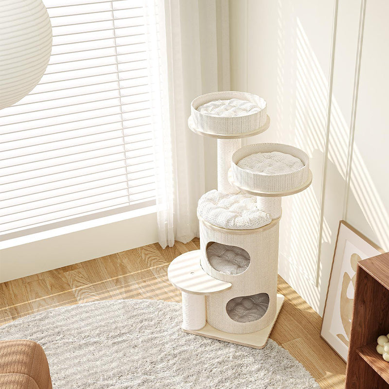 【キャットタワー】高級シリコンフィル Harmony Loft