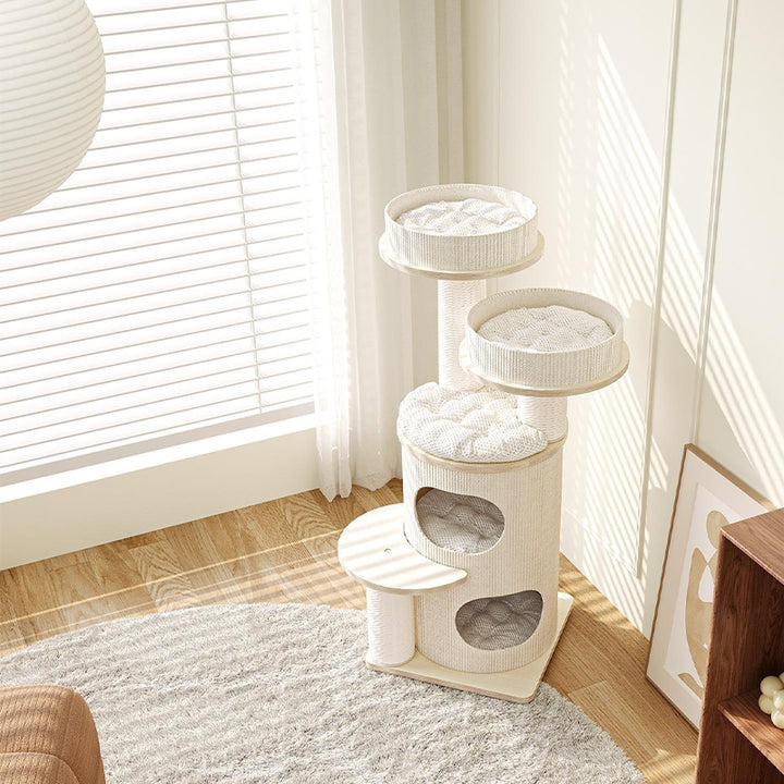 【キャットタワー】高級シリコンフィル Harmony Loft