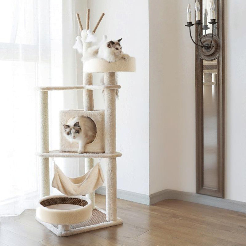 【キャットタワー】ラタンマット Cat  Utopia