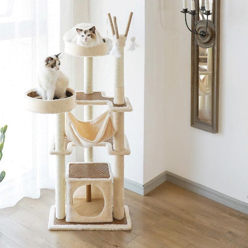 【キャットタワー】ラタンマット Cat  Utopia