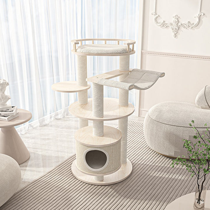 【キャットタワー】 ベルベット Pure Breeze