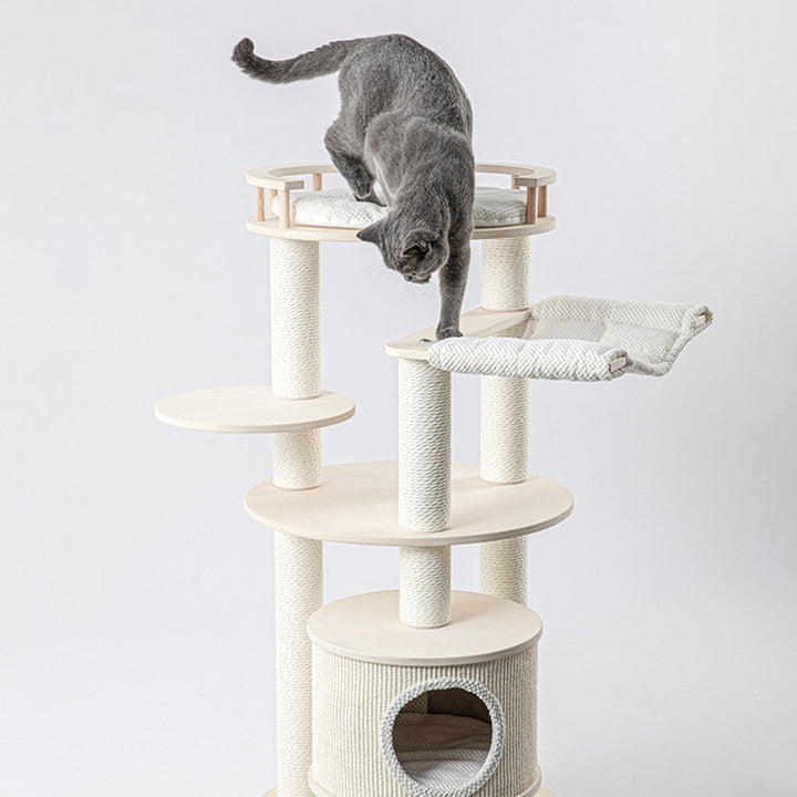 【キャットタワー】 ベルベット Pure Breeze