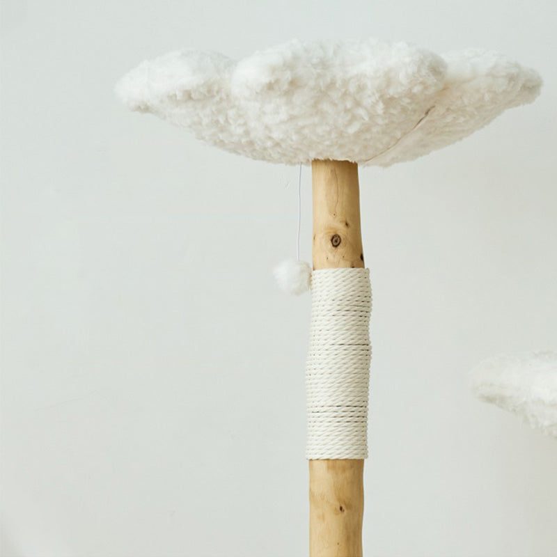 【キャットタワー】 ベルベット Floral Cloud