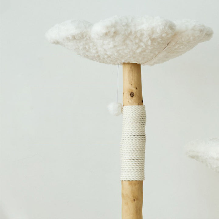 【キャットタワー】 ベルベット Floral Cloud