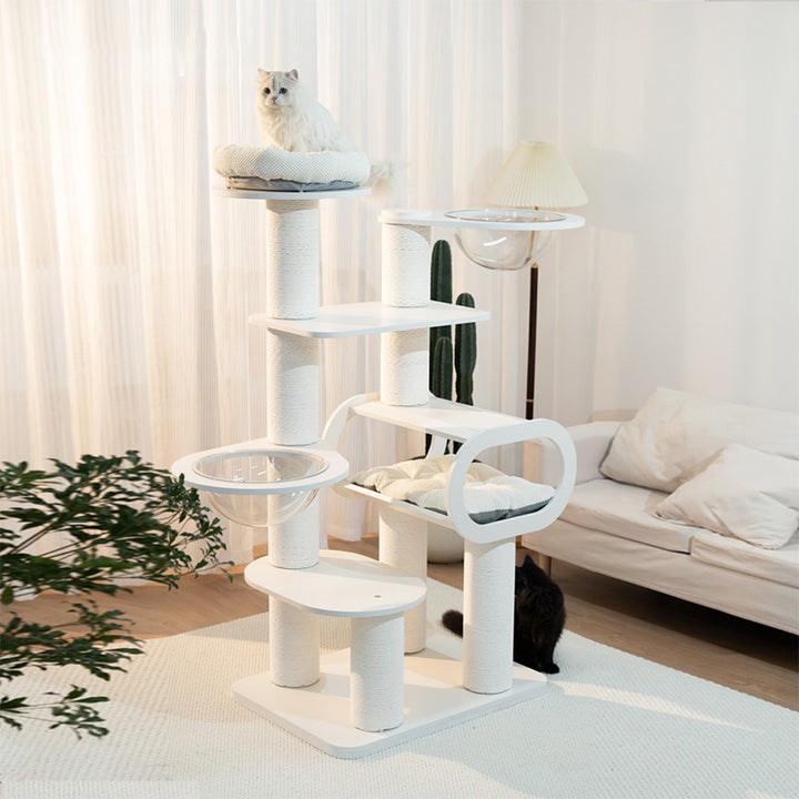 【キャットタワー】 ベルベット Pure Horizon