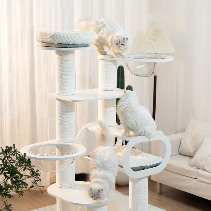 【キャットタワー】 ベルベット Pure Horizon