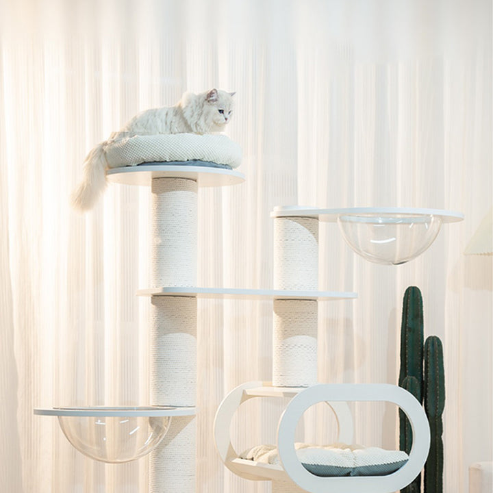 【キャットタワー】 ベルベット Pure Horizon