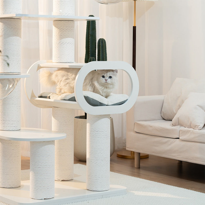 【キャットタワー】 ベルベット Pure Horizon