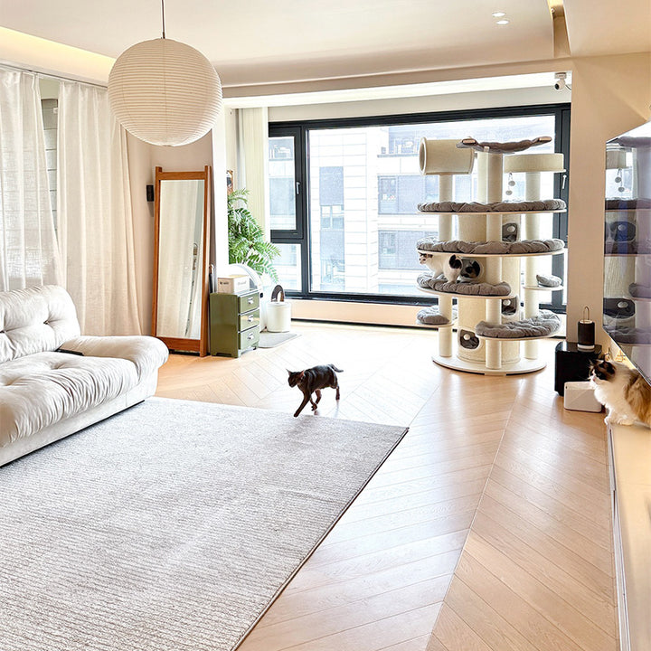 【キャットタワー】開放感  Soothing Elegance