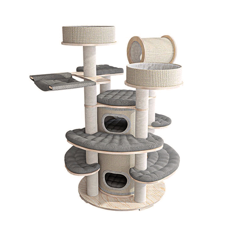 【キャットタワー】開放感  Soothing Elegance