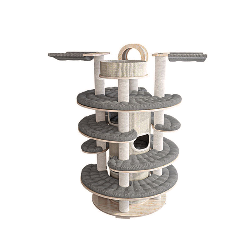 【キャットタワー】開放感  Soothing Elegance