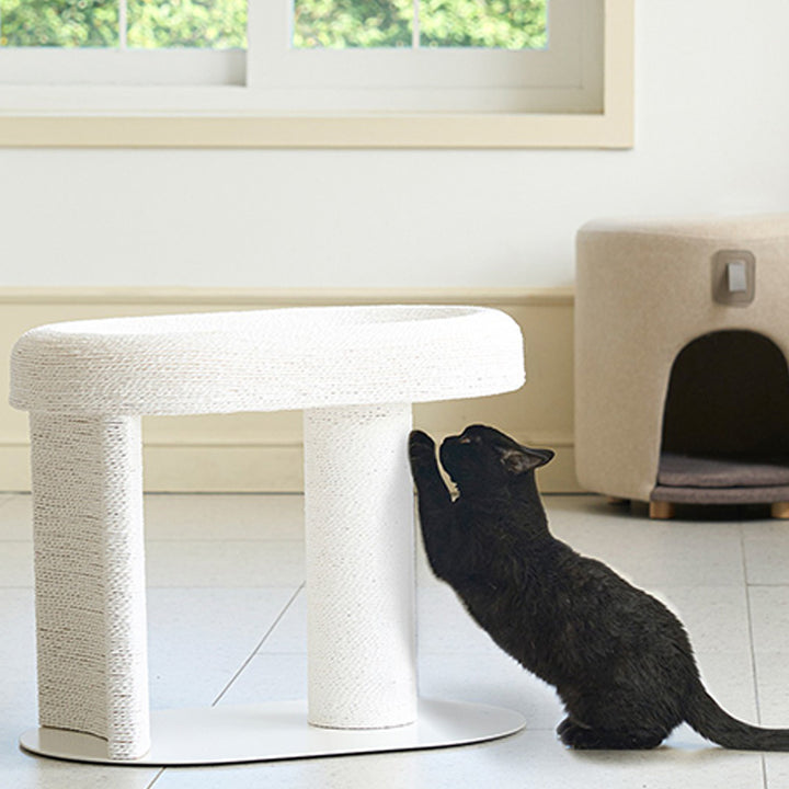 【キャットタワー】オーバル型  TranquilRest DuoDesign