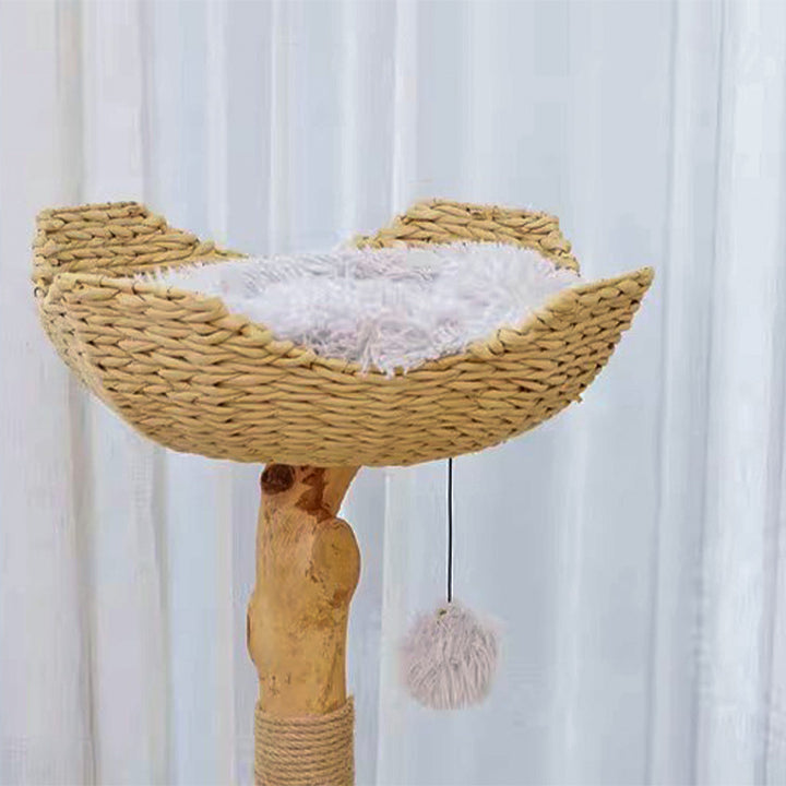 【キャットタワー】無垢材 Natural View