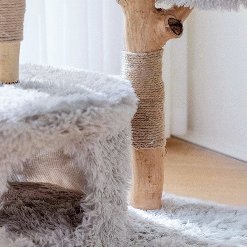 【キャットタワー】無垢材 Natural View