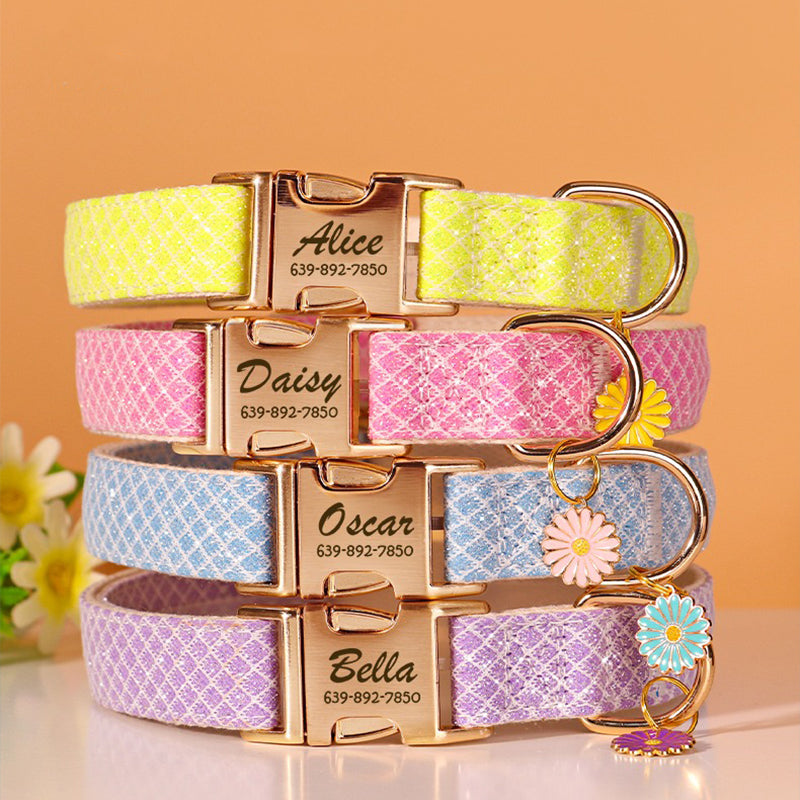 【首輪】メタル装飾付き Royal Charm