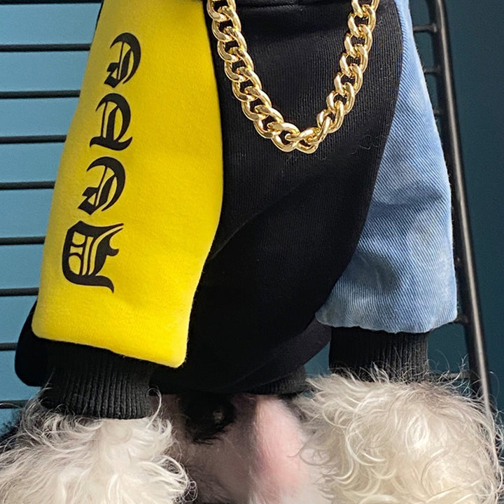 【犬服・ 猫服】フリースコットンウェア Stylish Hoodie