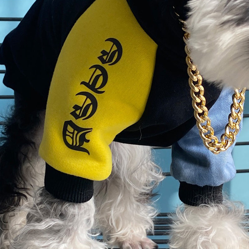 【犬服・ 猫服】フリースコットンウェア Stylish Hoodie