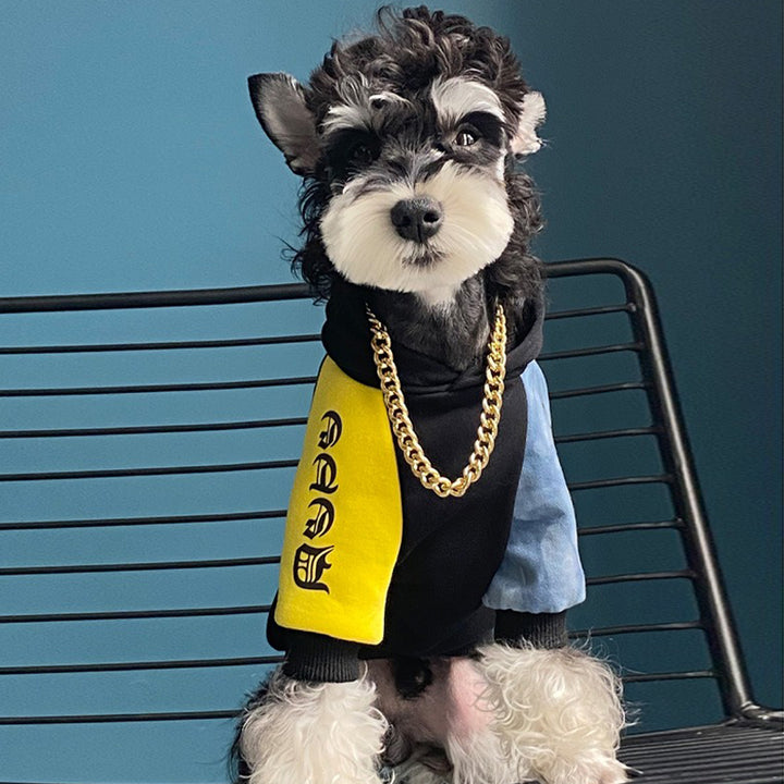 【犬服・ 猫服】フリースコットンウェア Stylish Hoodie